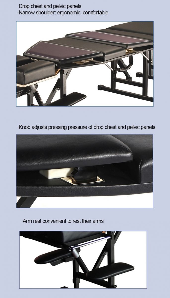 Tính năng kỹ thuật giường nắn cột sống AK-180 Chiropractic Cracks Table - Y Khoa Kim Minh