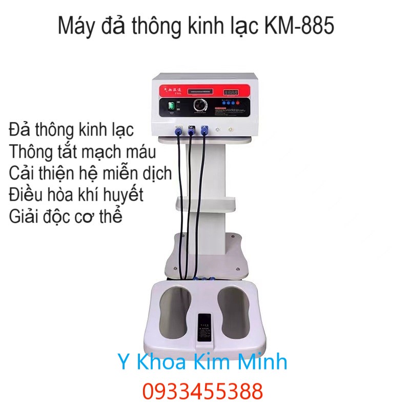 Tính năng máy đả thông kinh lạc KM-885