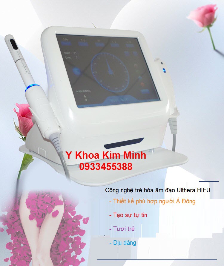 Tay cầm điều trị trẻ hóa âm đạo V-258 - Y Khoa Kim Minh Tre hoa am dao bang HIFU cong nghe Ulthera V-258 - Y Khoa Kim Minh