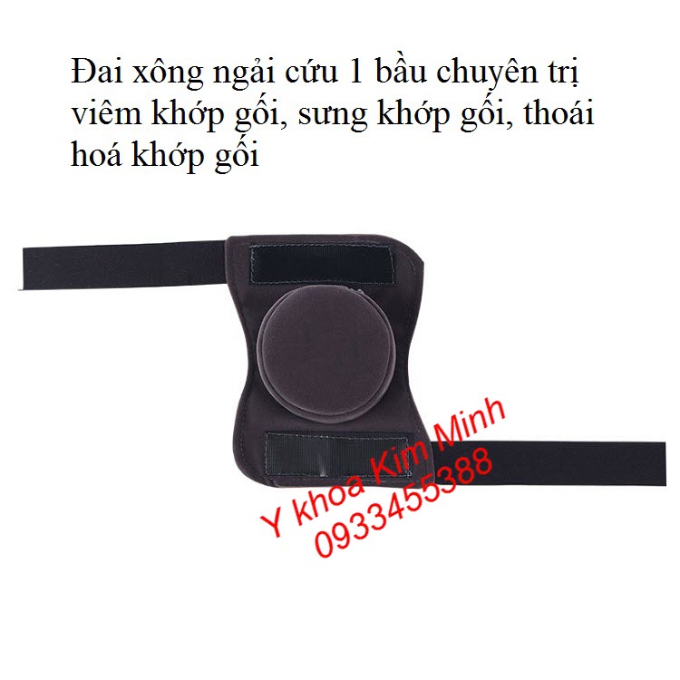 Trị viêm khớp gối, thoái hoá khớp gối bằng đai xông ngải cứu đơn - Y khoa Kim Minh