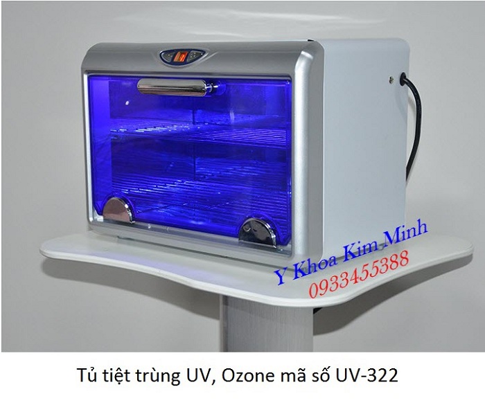 Tủ tiệt trùng dùng cho y tế thẩm mỹ UV-322 - Y Khoa Kim Minh Tủ UV tiệt trùng y tế mã số UV-322 - Y Khoa Kim Minh