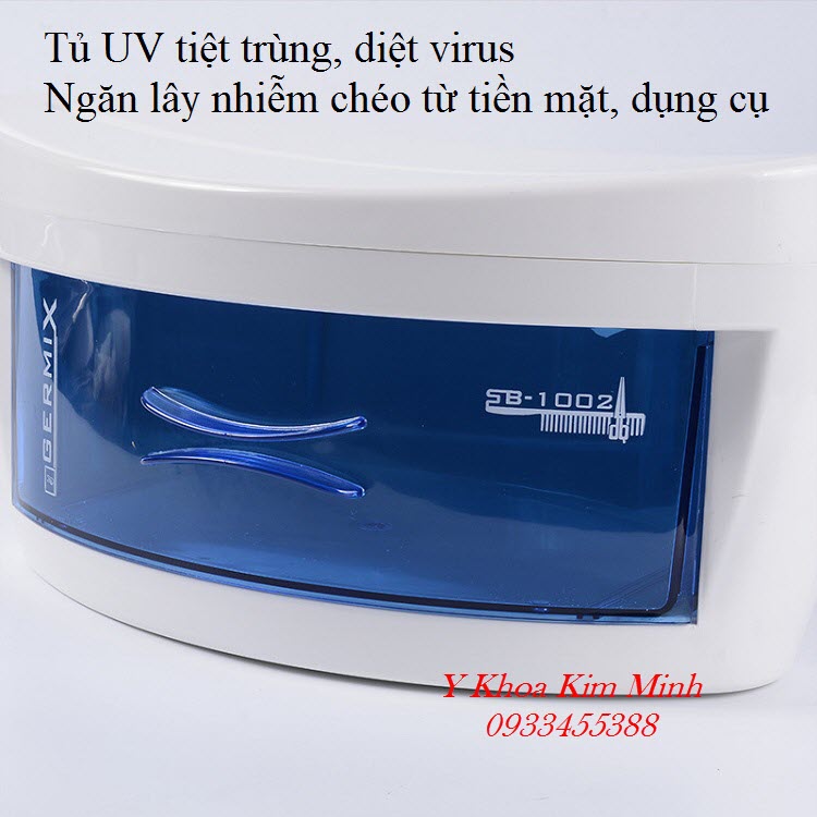Tủ UV tiệt trùng và diệt khuẩn virus bằng tia tử ngoại cực tím giúp tiêu diệt virus đến 99,99% bán tại Tp HCM - Y Khoa Kim Minh