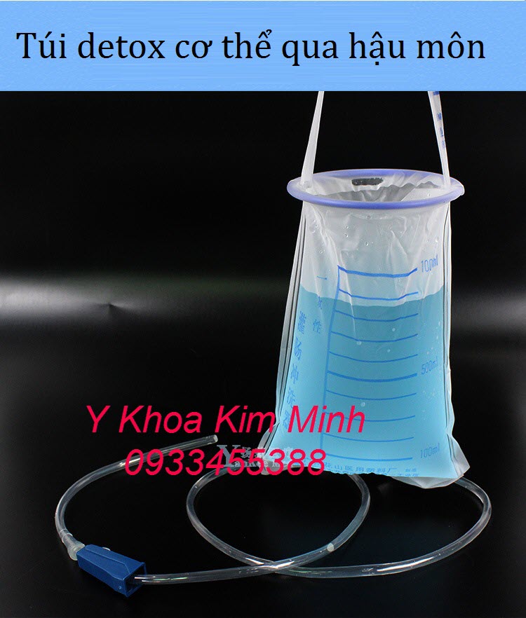 Túi đựng dung dịch detox cơ thể qua đường hậu môn