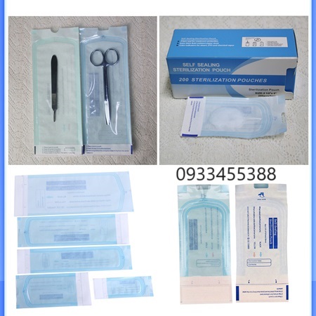 Túi đựng pen kéo hấp tiệt trùng bằng nồi hấp ướt bán ở Y Khoa Kim Minh