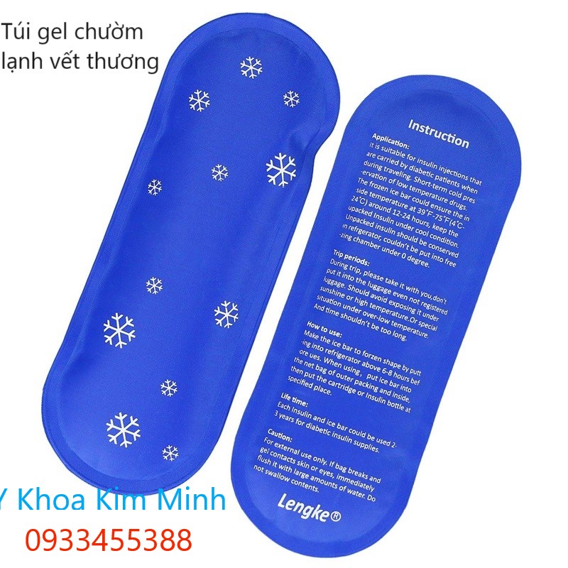 Túi chườm lạnh bằng gel silica bán ở Tp.HCM