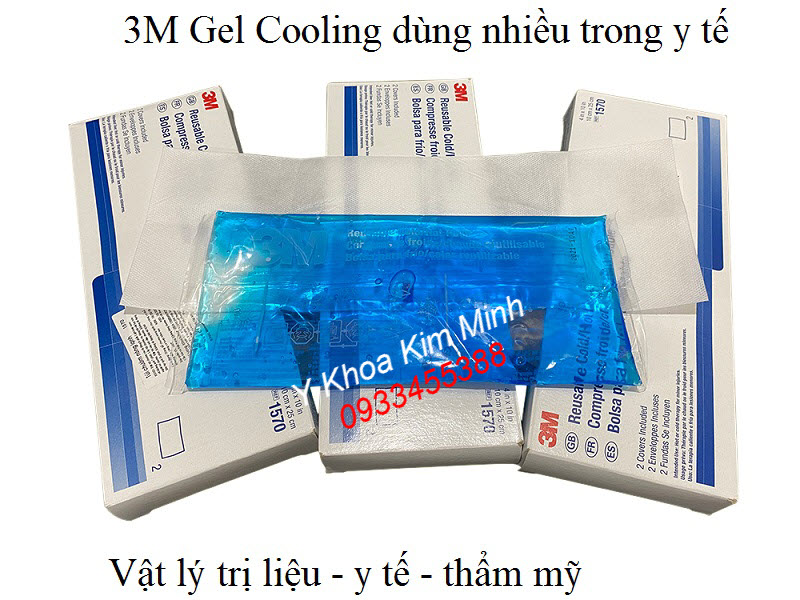 Dùng gel lạnh 3M giải phóng nhanh các cơn đau do bong gân trận khớp, hậu phẫu thuật thẩm mỹ - Y Khoa Kim Minh Túi gel dùng chườm nóng lạnh 3M của Mỹ bán tại Tp.HCM - Y Khoa Kim Minh