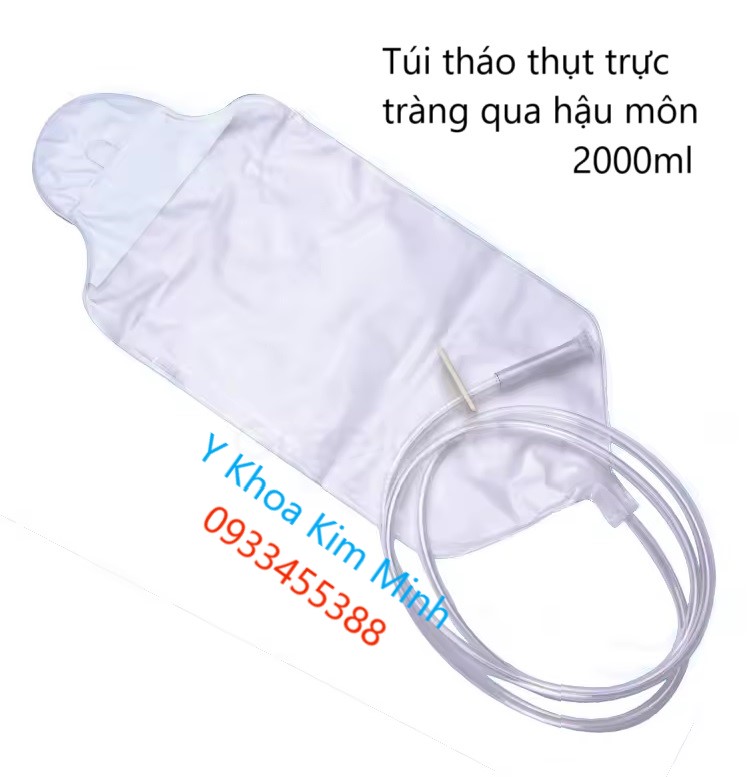 Túi tháo thụt trực tràng qua hậu môn bán ở Tp.HCM