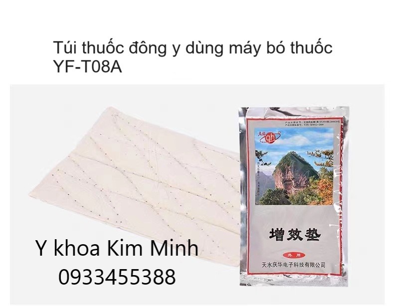 Túi thuốc nhiệt đông y dùng cho máy bó thuốc 2 dây YF-T08A