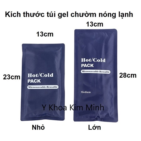 Túi gel chườm nóng lạnh hot and cold, chườm giảm đau vết thương