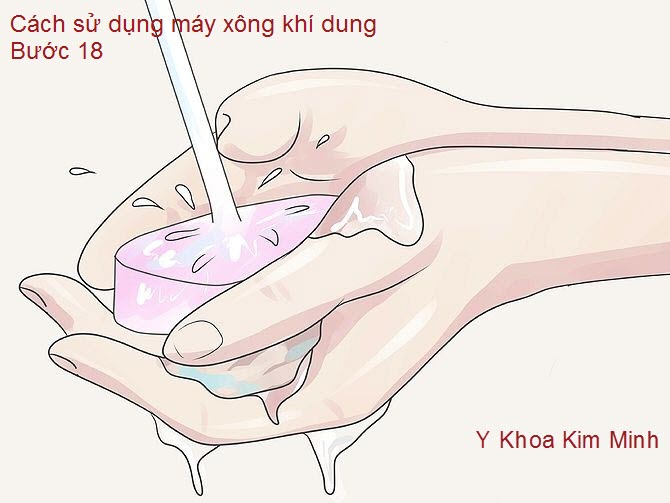 Máy phun khí dung: rửa tay bạn một lần nữa thật sạch