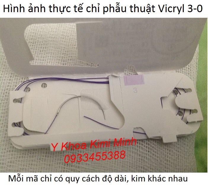 Chi tieu Vicryl 3-0 ban tai Y Khoa Kim Minh