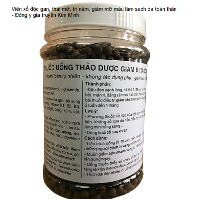 Vien uong xo doc dong y giam beo toan than sau khi tiem giam beo -  Y Khoa Kim Minh