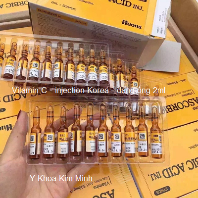 Vitamin C injetion 2ml Hàn Quốc - Y khoa Kim Minh 0933455388