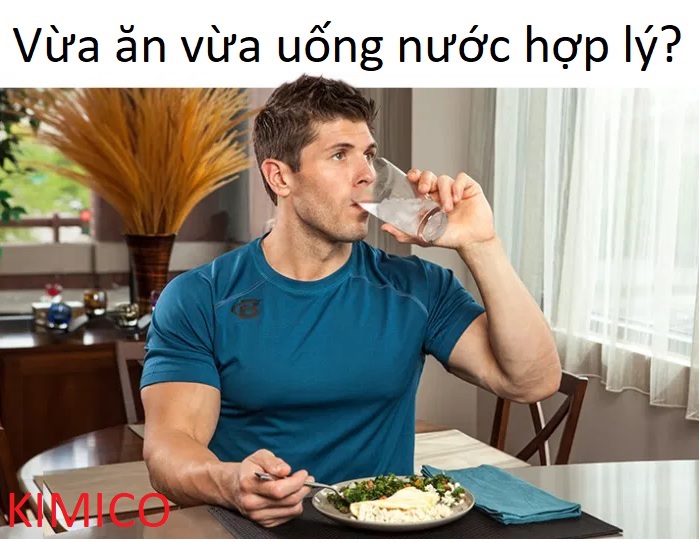 Uống nước nhiều trong lúc ăn gây bệnh gì?
