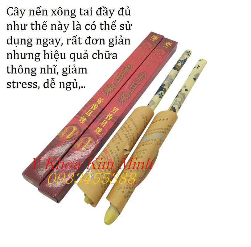 Liệu pháp dùng nến xông tai đang sử dụng phổ biến ngày nay tai các trung tâm tri liệu thảo dược