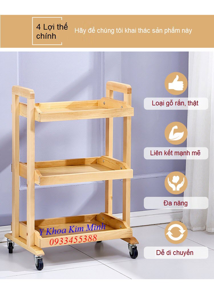 Noi san xuat xe day tham my go tai Tp Ho Chi Minh - Y khoa Kim Minh 0933455388