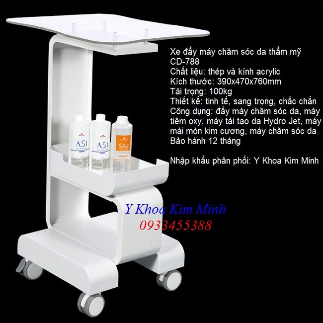 Noi ban xe day may cham soc da spa CD-788 tai Tp Ho Chi Minh - Y Khoa Kim Minh 0933455388