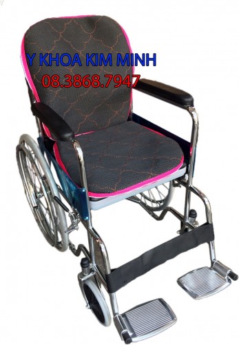 Xe lăn y tế có bô vệ sinh người bệnh X-8