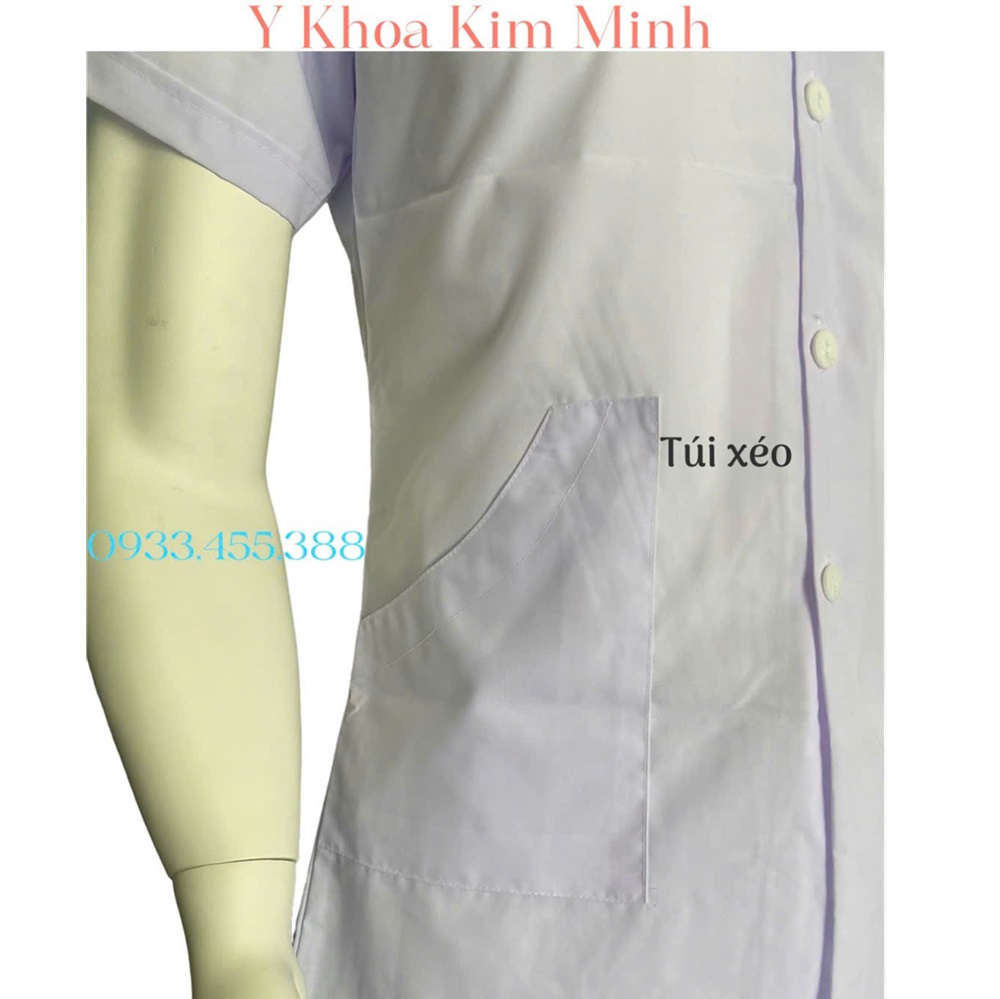 Áo điều dưỡng bệnh viện dùng cho nữ, áo y tế chăm sóc bệnh nhân