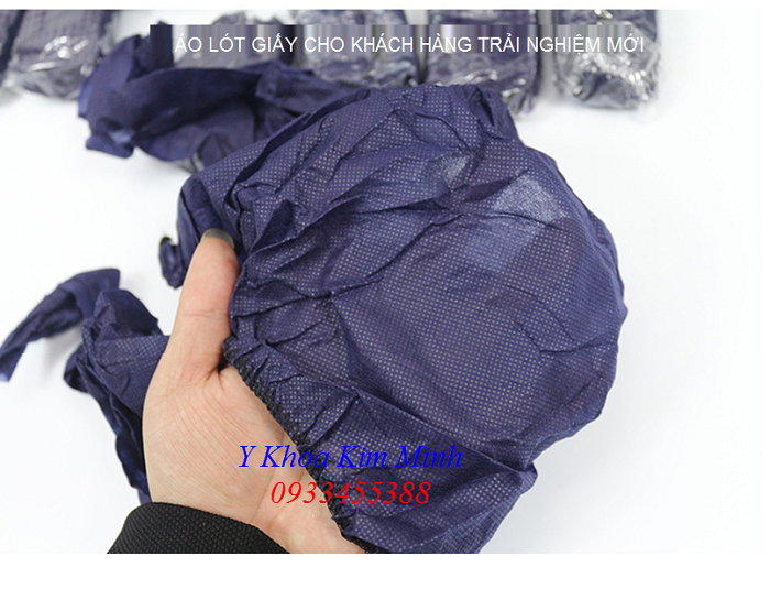 Chất liệu áo lót giấy dùng 1 lần là vải không dệt PP - Y khoa Kim Minh 0933455388