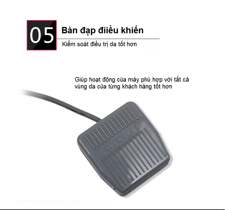 Ban dap dieu chinh may KM-411 Y khoa Kim Minh