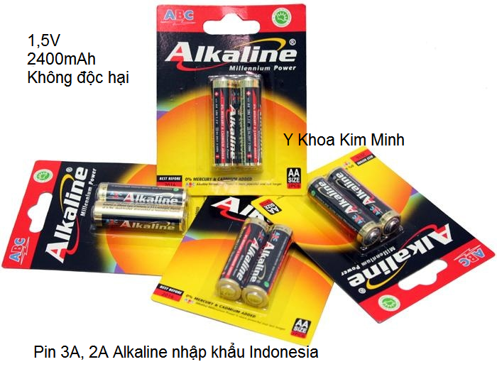 Ban pin tieu AAA dung cho may huyet ap dien tu omron microlife Kim Minh