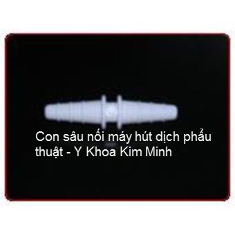 Con sâu nối trong máy hút dịch phẩu thuật - nối ống silicon với đầu dây hút Y Khoa Kim Minh
