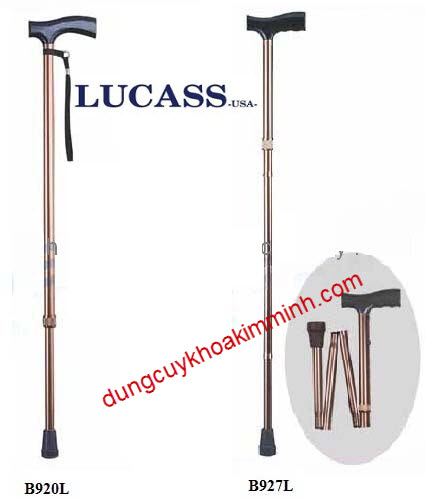 gậy inox 1 ch&acirc;n y tế