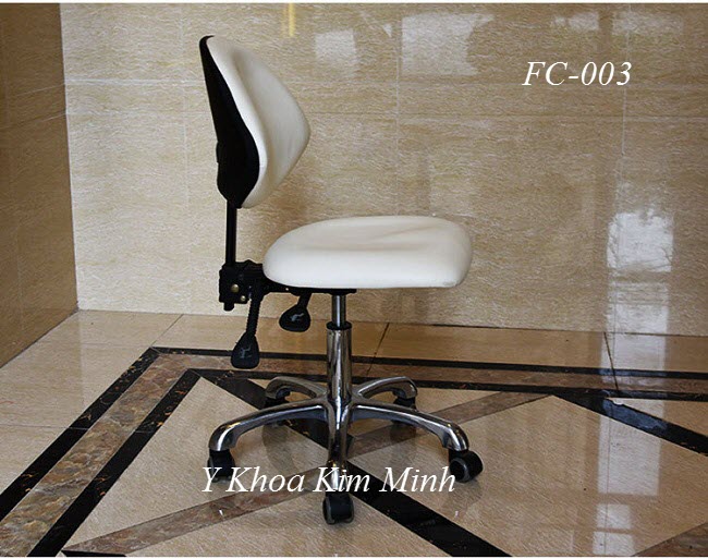 Ghế búp spa tựa lưng và tăng giảm chiều cao mặt ghế ngồi - Y Khoa Kim Minh