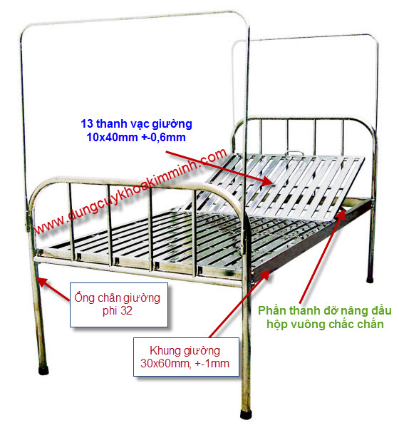giuong y te nang dau