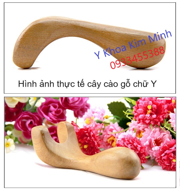 Hình ảnh thực tế cào gỗ chữ Y