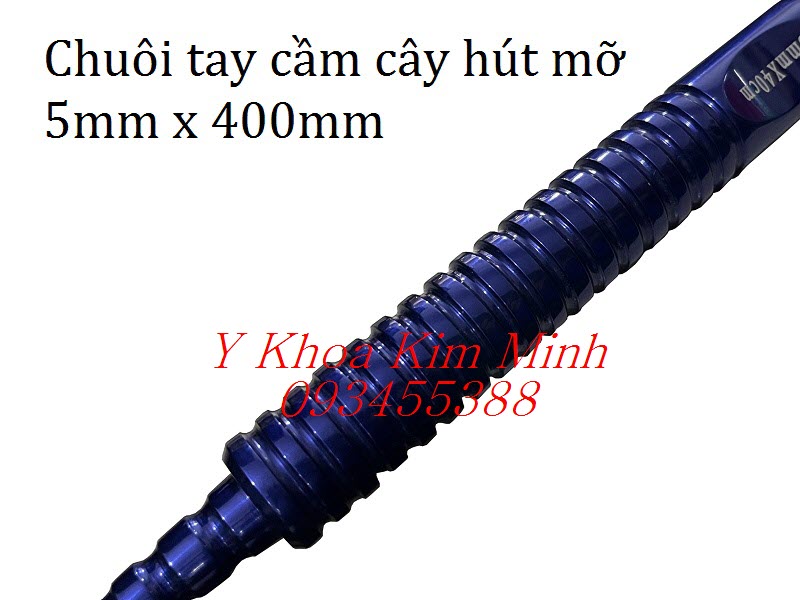 Cây kim hút mỡ 3 lỗ đầu kim tù 5mm x 400mm