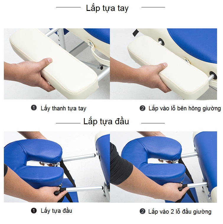 Lap giuong massage di dong khung than nhom - Y Khoa Kim Minh