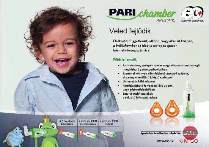 dụng cụ sử dụng trị hen suyễn Pari Chamber