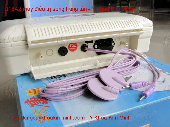 Ph&aacute;t đồ điều trị liệu của m&aacute;y trung tần Đ&ocirc;ng &Aacute; J18A2 Y Khoa Kim Minh