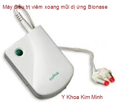 M&aacute;y điều trị vi&ecirc;m xoang mũi dị ứng Bionase Y Khoa Kim Minh