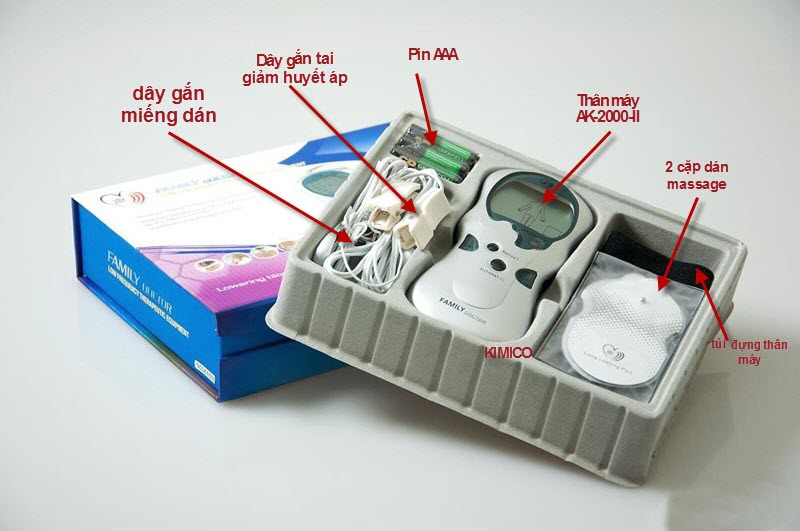 may massage tri lieu Aukewel AK-2000-II