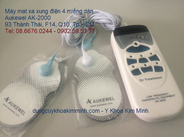 Máy mat xa xung điện miếng dán Aukewel AK-2000