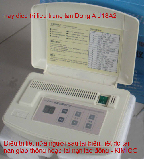 J18A2 m&aacute;y điều trị liệu trung tần Đ&ocirc;ng &Aacute; Y Khoa kim minh