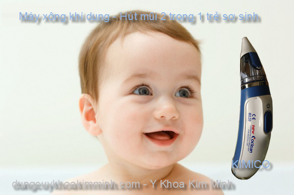 Máy xông khí dụng hút mũi trẻ em sơ sinh Coclean-0120