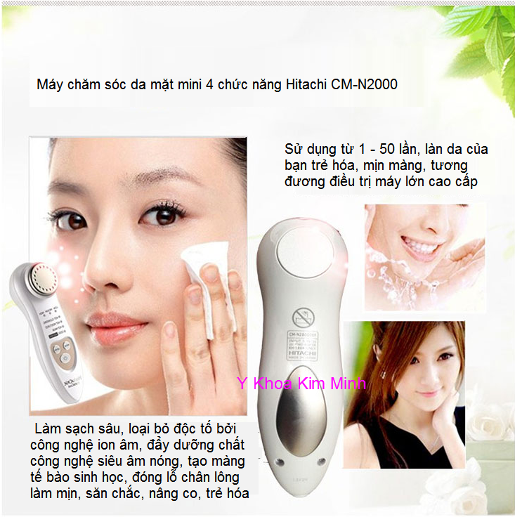 Hitachi CM-N2000 cham soc tai tao da nhat ban Y Khoa Kim Minh