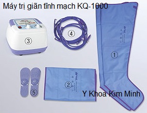 May dieu tri benh gian tinh mach bang ap suat KQ-1000 Y Khoa Kim Minh