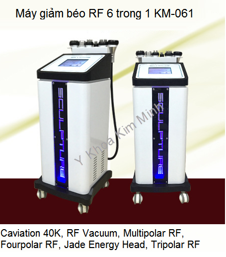 Cung cấp máy giảm béo đa năng RF Caviation 40K 6 trong 1 KM-061 Y Khoa Kim Minh