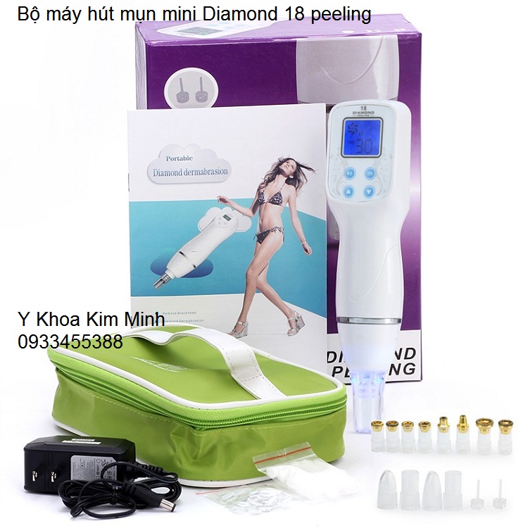 Bo may hut mun mini Diamond 18 peeling dermabrasion Kim Minh 0933455388 hochiminh city