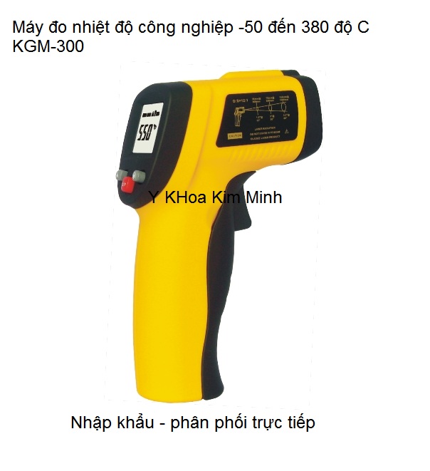 Máy đo nhiệt độ công nghiệpi -50℃ - 380℃ nhập khẩu Y Khoa Kim Minh