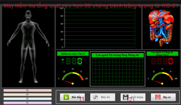 Máy phân tích tổng quát cơ thể KG-01