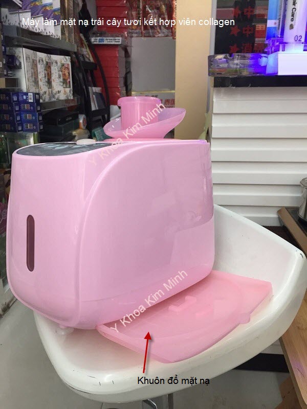 Ban gia si may lam mat na trai cay ket hop vien collagen Y Khoa Kim Minh