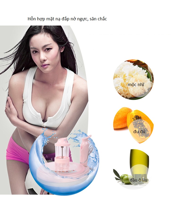 Máy làm mặt nạ trái cây giúp nở ngực và săn chắc