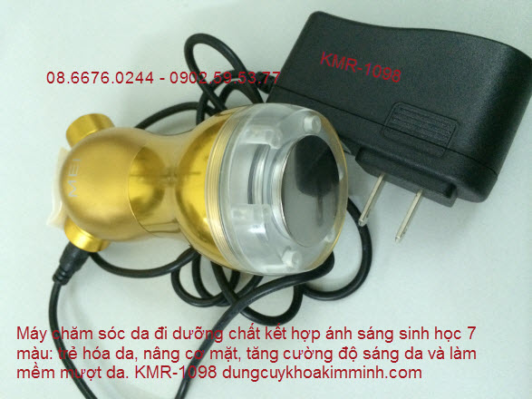 máy dưỡng da mặt mini ánh sáng sinh học bioled KMR1098 Y Khoa Kim Minh