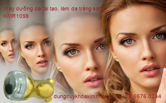 máy chăm sóc da dưỡng da ánh sáng Phonton trẻ hóa da chống quầng thâm mắt Y Khoa Kim Minh